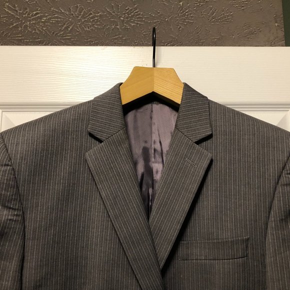 Michael kors men's 100%wool sport coat jacket blazer size: 42S